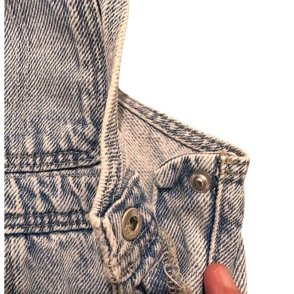 Zara "Brave The Wave" Light Wash Denim Shortalls, 18-24M - Picture 4 of 5